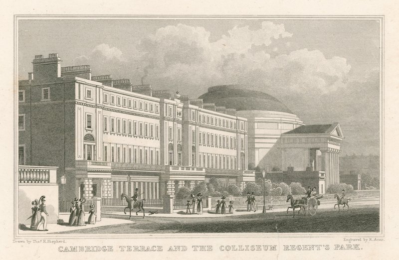 Cambridge Terrace és a Colosseum, Regent