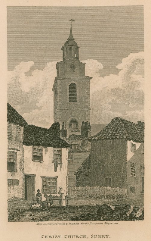 Christ Church, Southwark, Surrey alkotó: Thomas Hosmer Shepherd