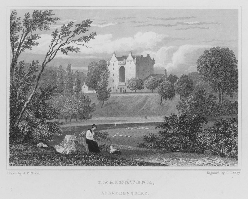 Craigstone, Aberdeenshire (metszet) alkotó: Thomas Hosmer Shepherd