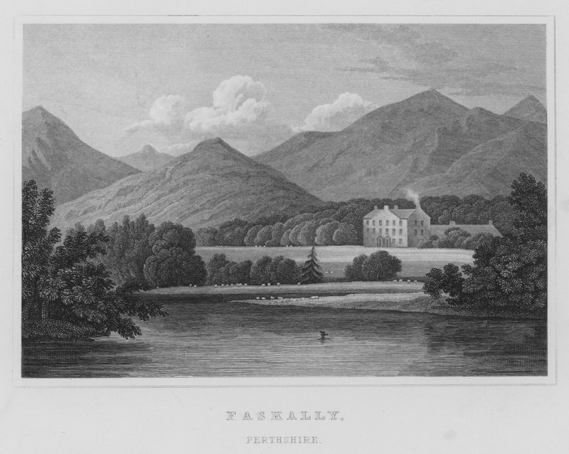 Faskally, Perthshire (metszet) alkotó: Thomas Hosmer Shepherd