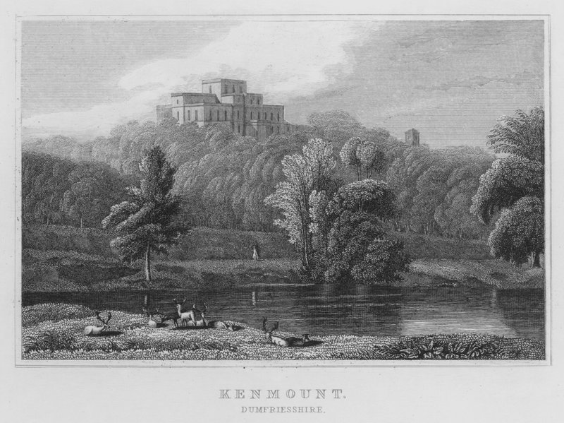 Kenmount, Dumfriesshire (metszet) alkotó: Thomas Hosmer Shepherd