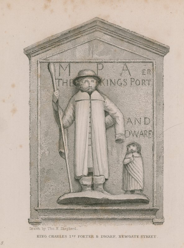 Károly király 1. portás és törpe alkotó: Thomas Hosmer Shepherd