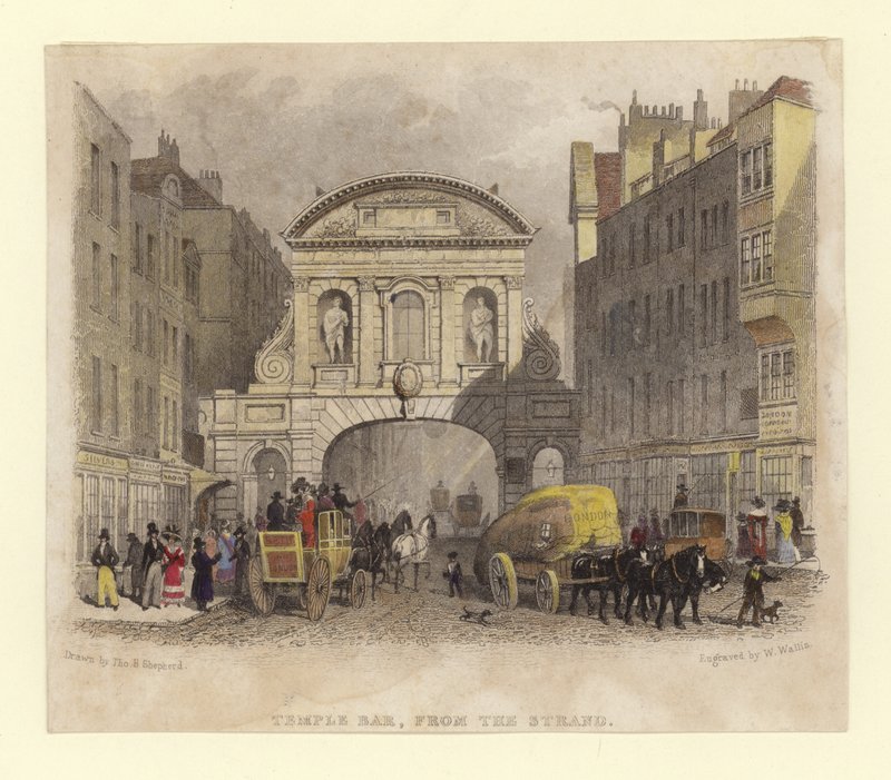 Temple Bar alkotó: Thomas Hosmer Shepherd
