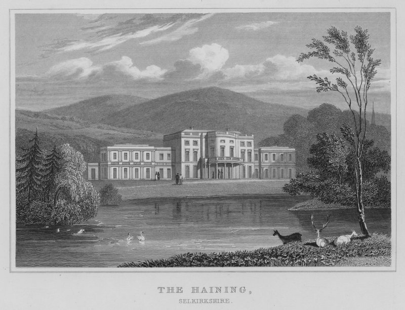 The Haining, Selkirkshire (metszet) alkotó: Thomas Hosmer Shepherd