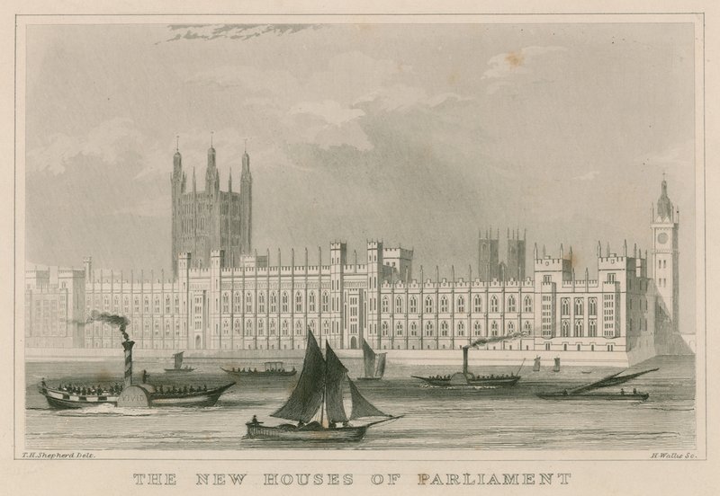 A Parlament új házai alkotó: Thomas Hosmer Shepherd