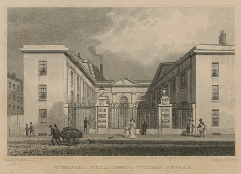 Vintners Hall, Upper Thames Street, London alkotó: Thomas Hosmer Shepherd
