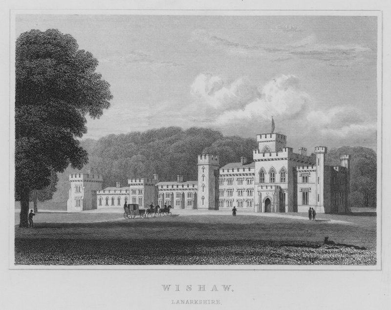 Wishaw, Lanarkshire (metszet) alkotó: Thomas Hosmer Shepherd