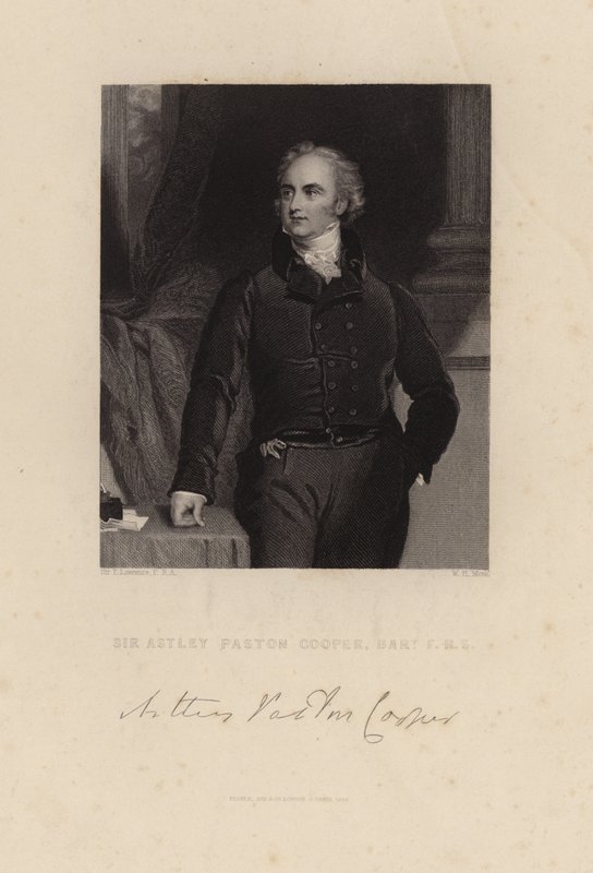 Astley Cooper alkotó: Thomas Lawrence