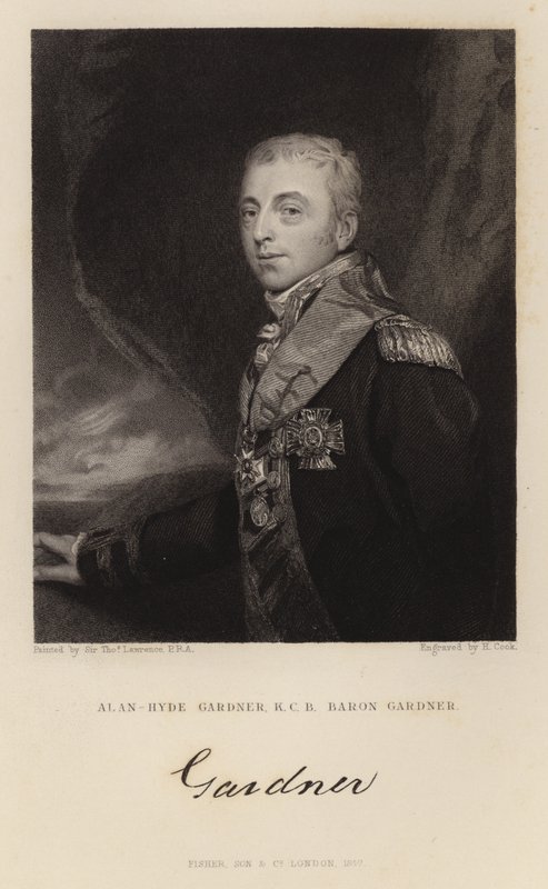 Gardner báró alkotó: Thomas Lawrence