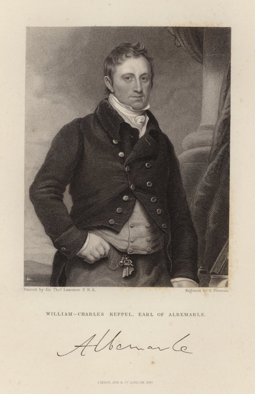 Albemarle grófja alkotó: Thomas Lawrence