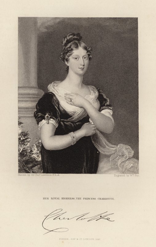 Ő Királyi Fensége Charlotte hercegnő alkotó: Thomas Lawrence