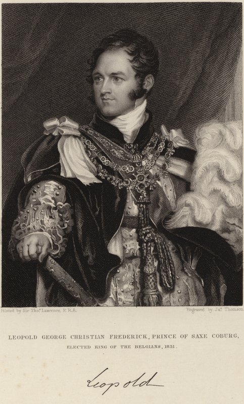 I. Lipót belga király alkotó: Thomas Lawrence