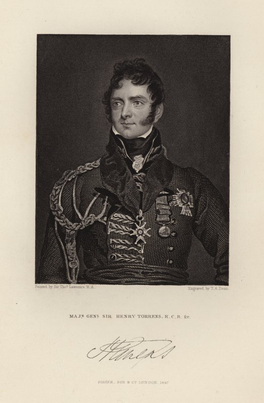 Sir Henry Torrens vezérőrnagy alkotó: Thomas Lawrence