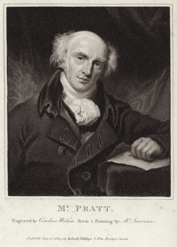 Samuel Jackson Pratt portréja alkotó: Thomas Lawrence
