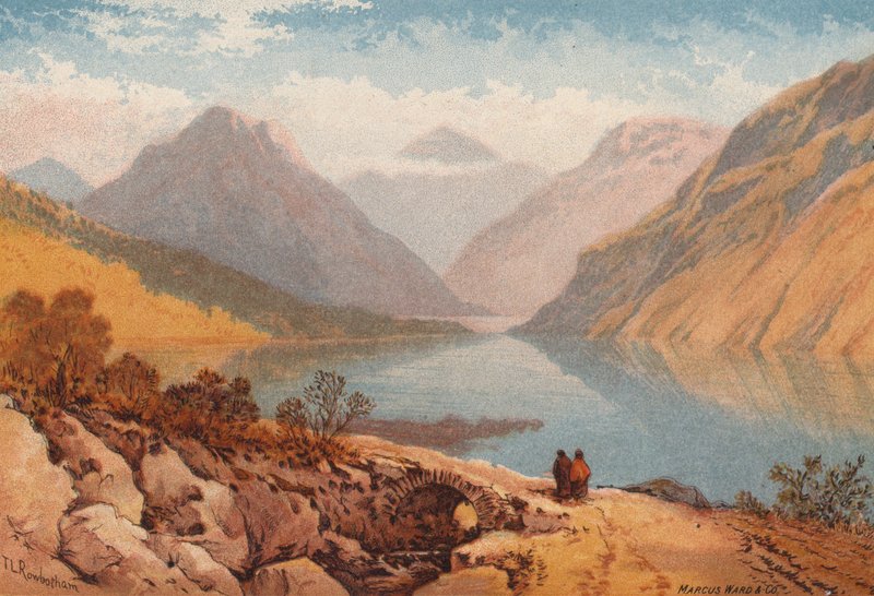 Az angol tavak, szennyvíz (színes litho) alkotó: Thomas Leeson the Elder Rowbotham