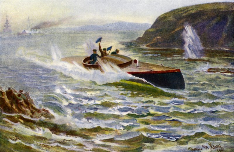 Motor Scout (színes litó) alkotó: Thomas Marie Madawaska Hemy