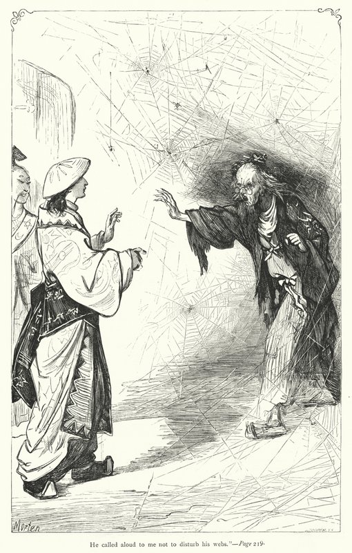 Illusztráció a Gulliver utazásaihoz, Jonathan Swift (metszet) alkotó: Thomas Morten