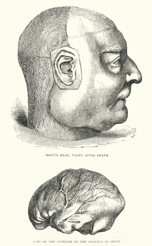 Illusztráció Jonathan Swift életére (metszet) alkotó: Thomas Morten