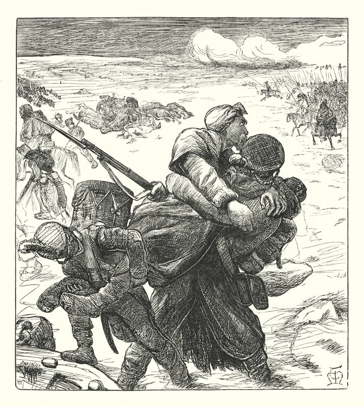 Az ezred apja (metszet) alkotó: Thomas Morten