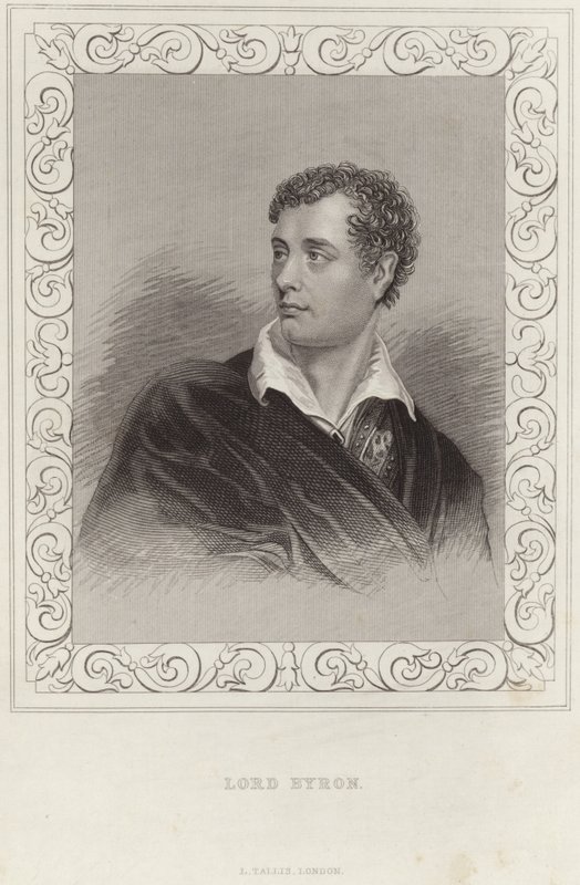 Lord Byron portréja alkotó: Thomas Phillips