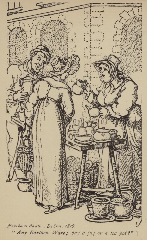 Bármilyen cserépedény; veszek kancsót vagy teáskannát? alkotó: Thomas Rowlandson