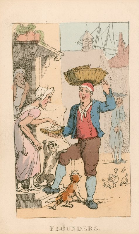 Lepényhal alkotó: Thomas Rowlandson