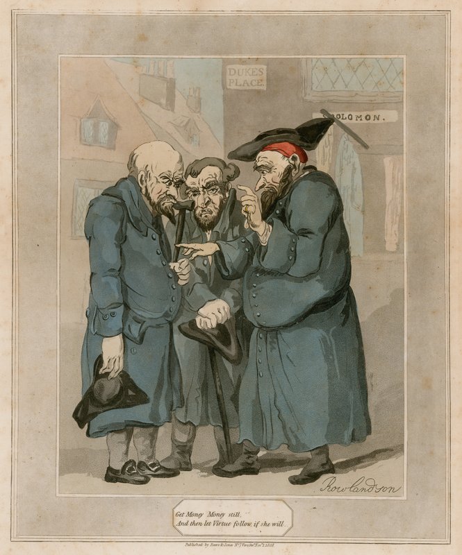 Get Money Money még mindig alkotó: Thomas Rowlandson