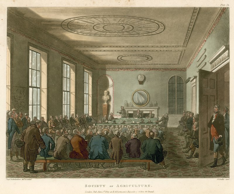 Mezőgazdasági Társaság alkotó: Thomas Rowlandson
