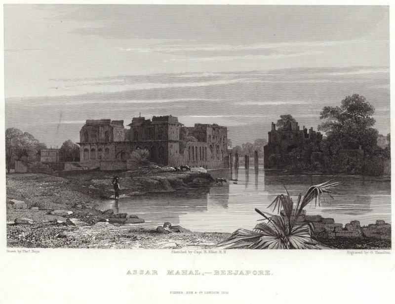 Asar Mahal Bijapore-ban alkotó: Thomas Shotter Boys