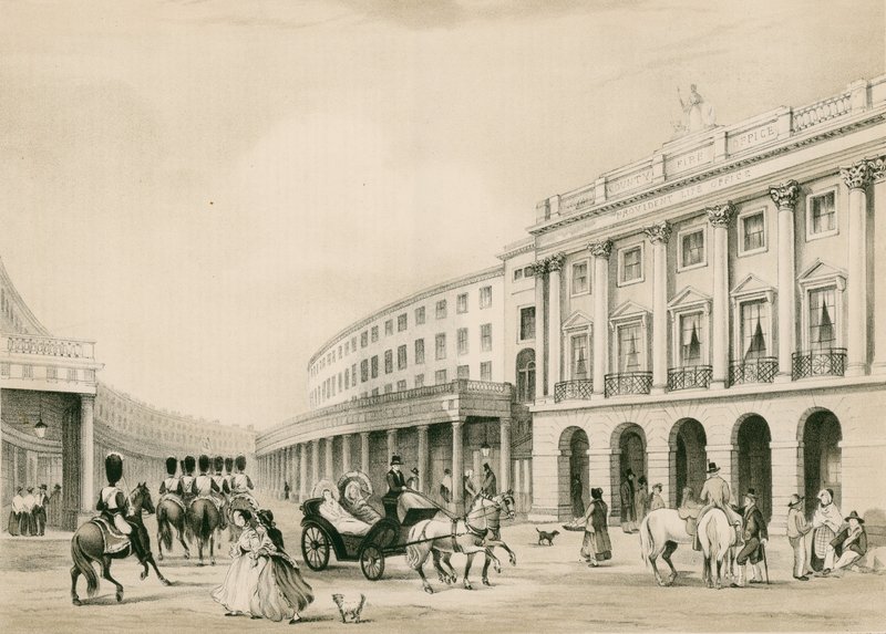 The Quadrant, Regent Street, London alkotó: Thomas Shotter Boys