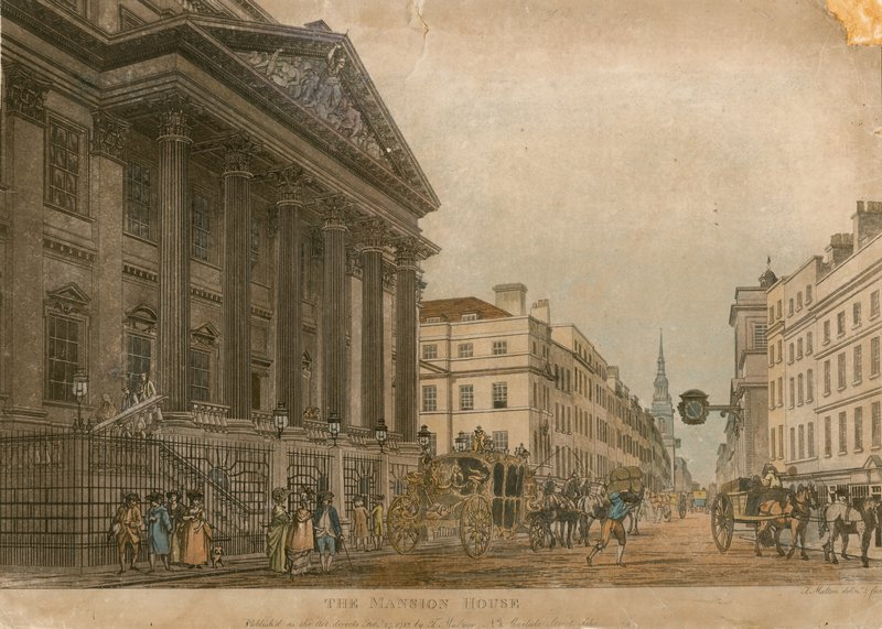 A Mansion House, London alkotó: Thomas Snr. Malton