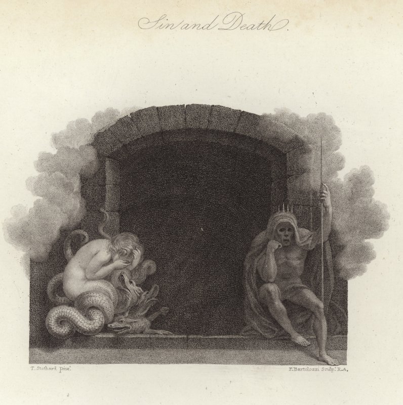 Bűn és halál alkotó: Thomas Stothard