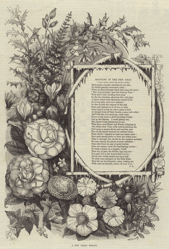 Újévi koszorú alkotó: Thomas Sulman