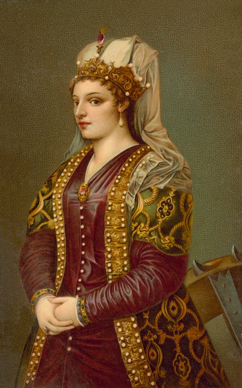Caterina Cornaro portréja alkotó: Tiziano Vecelli