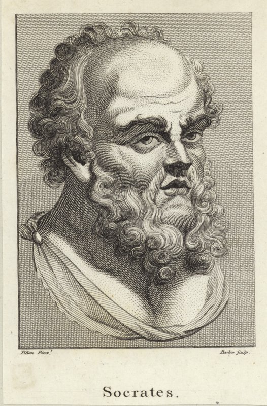 Szókratész alkotó: Tiziano Vecelli
