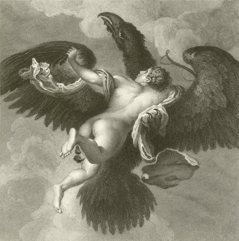 Ganymedes alkotó: Tiziano Vecelli