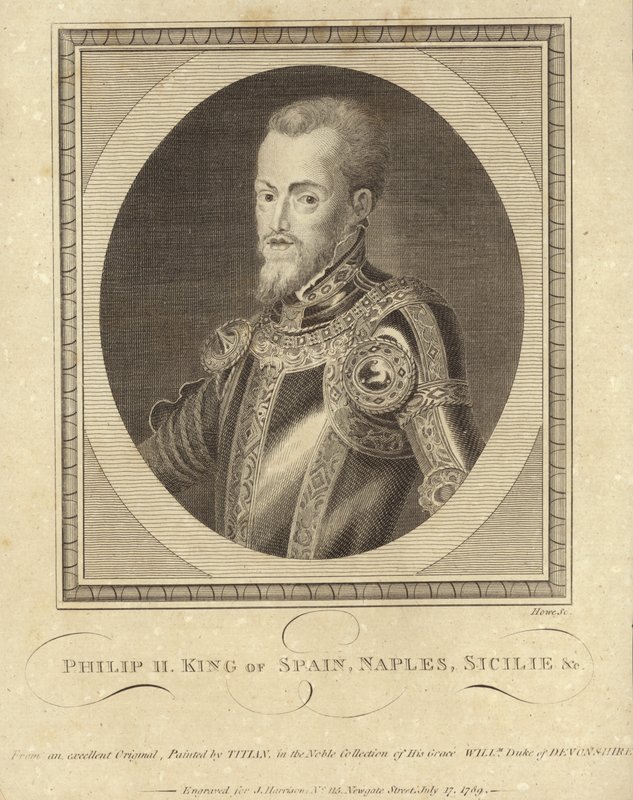Fülöp spanyol király, II alkotó: Tiziano Vecelli