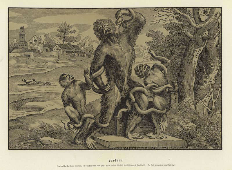 Laocoon alkotó: Tiziano Vecelli