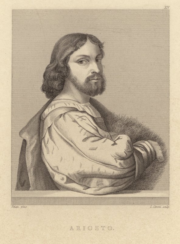 Ludovico Ariosto - olasz költő (1474 1533) alkotó: Tiziano Vecelli