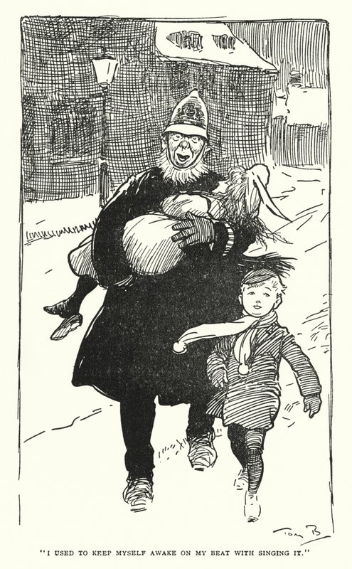 "Régebben az énekléssel tartottam ébren a ritmusomon" (litho) alkotó: Tom Browne