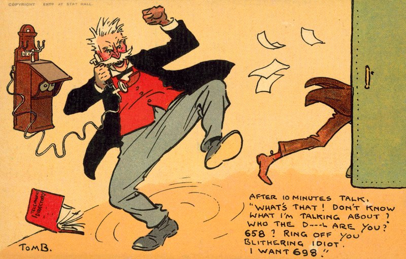 Rossz szám (chromolitho) alkotó: Tom Browne