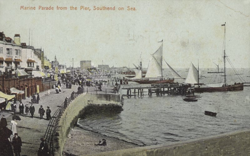 Marine Parade, Southend On Sea (színes fotó) alkotó: Unbekannt
