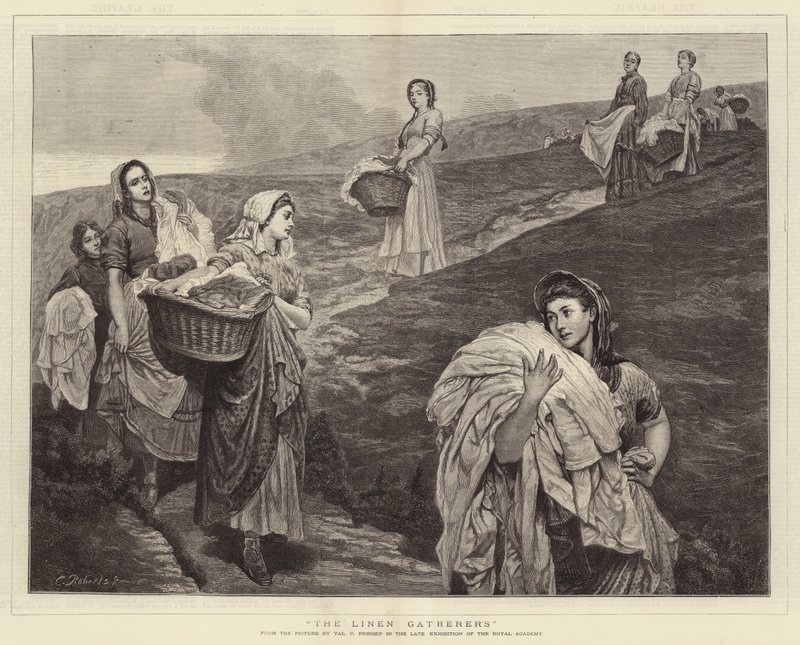 A vászongyűjtők alkotó: Valentine Cameron Prinsep