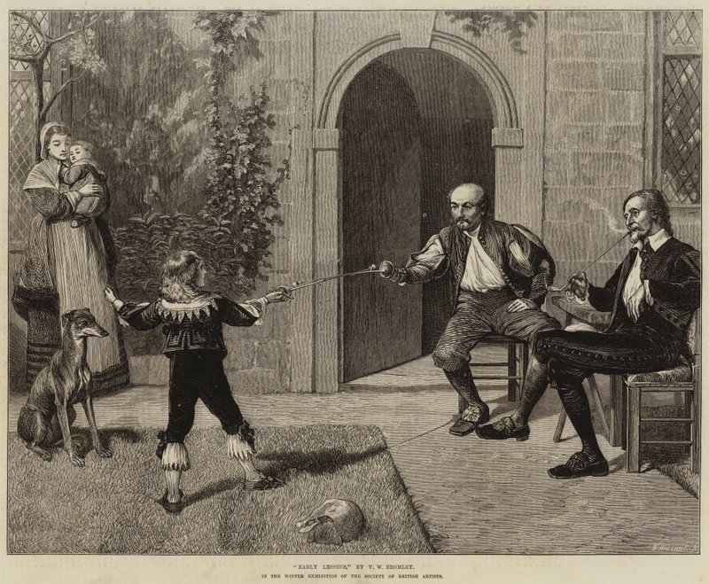 Korai leckék alkotó: Valentine Walter Lewis Bromley