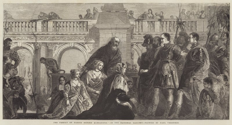 Dareiosz családja Sándor előtt alkotó: Paolo Veronese