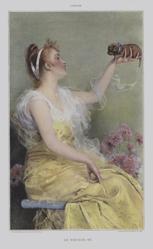 Az Újszülött alkotó: Vittorio Matteo Corcos