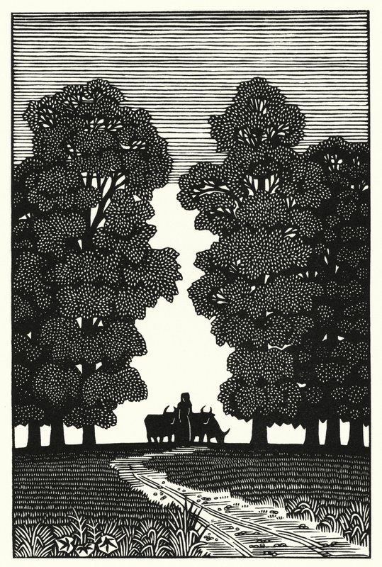 Illusztráció: Tess Of The D’Urbervilles, Thomas Hardy (metszet) alkotó: Vivien Gribble