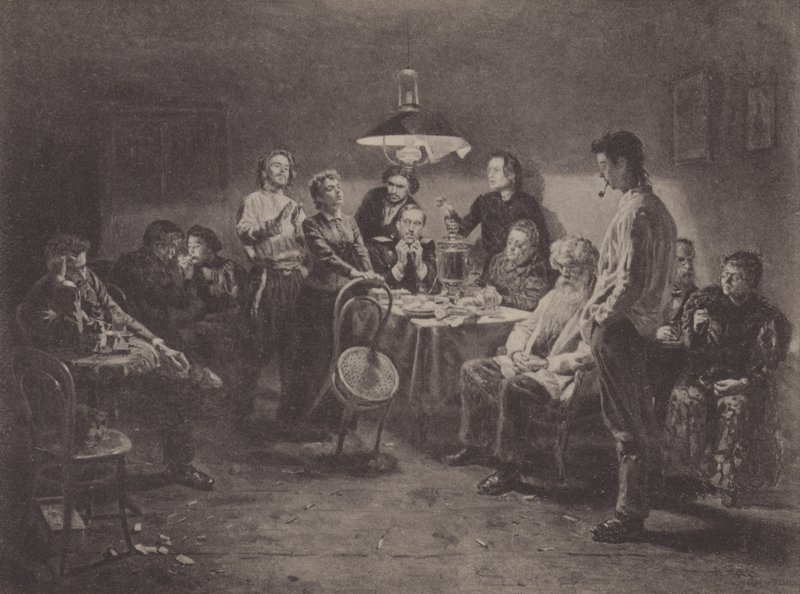 Esti Társaság alkotó: Vladimir Egorovic Makovsky