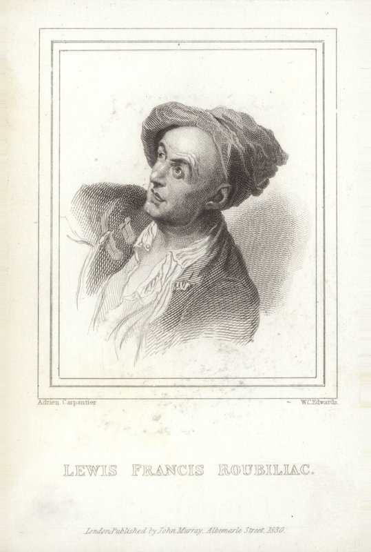 Louis-Francois Roubiliac, francia szobrászművész alkotó: W.C. Edwards