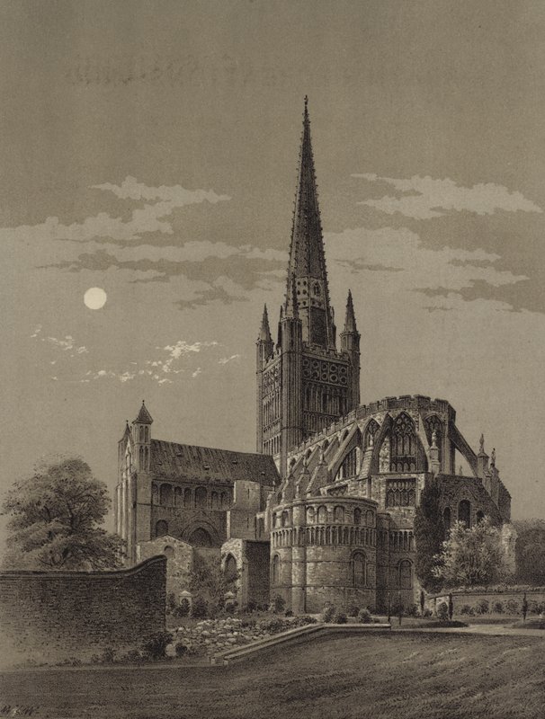 Norwichi katedrális, Norfolk alkotó: W.L. Walton
